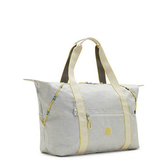 Kipling Art Medium Mode Tote Tassen Zilver | België 1771XY